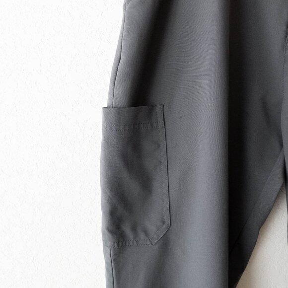 Maevn Men’s Pewter Gray Cargo Scrub Pants | Size L | Style 5891 - Picture 6 of 13